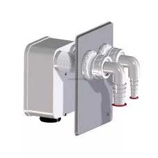 Комплект для присоединения 2 стиральных машин, подходит к сифону HL4000.2 Комплект для присоединения 2 стиральных машин, подходит к сифону HL4000.2