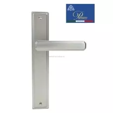 Дверная ручка на планке PORTUNO Pyramid 822.14PL Матовый никель Дверная ручка на планке PORTUNO Pyramid 822.14PL Матовый никель