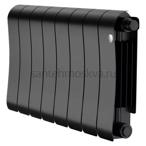 Радиатор биметаллический Royal Thermo Infinity 300 Noir Sable VR80 - 8 секции НС-1696346