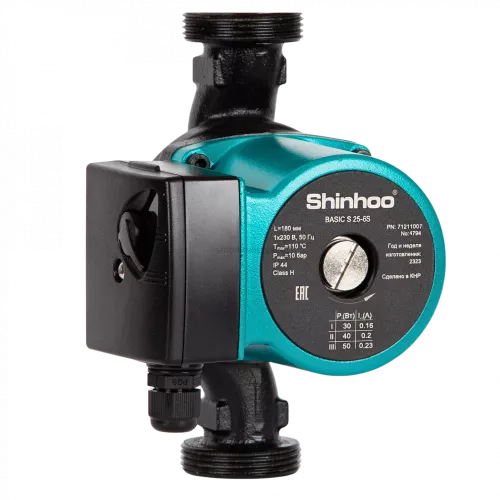 Циркуляционный насос Shinhoo BASIC S 25-6S 180, 71211002