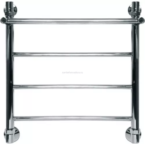 Водяной полотенцесушитель Ника Classic ЛП ВП 500x500 4 с полкой Nika