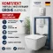Инсталляция Grohe Rapid SL 38772001, 3 в 1 с кнопкой смыва + унитаз BelBagno Due BB5171CH-TOR/SC TORNADO
