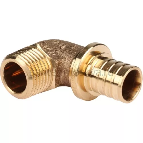 Угольник переходник Rehau Rautitan 14563491001 с наружной резьбой 20-R 3/4 RX+ (Рехау)