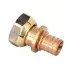 Переходник Rehau Rautitan 14563371001 с накидной гайкой 20-G1/2 RX+ (Рехау)
