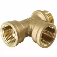 Тройник 1/2" ВВН равносторонний Тройник 1/2" ВВН равносторонний
