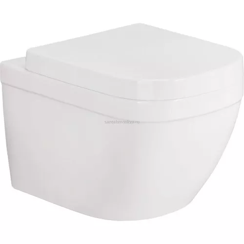 Унитаз подвесной GROHE Euro Ceramic, 39328000 + Крышка-сиденье Grohe Euro Ceramic, 39330001 с микролифтом