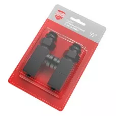 Набор дизайн-вентилей Royal Thermo CUBE 1/2" черный, RTE 56.0004, НС-1422573 Набор дизайн-вентилей Royal Thermo CUBE 1/2" черный, RTE 56.0004, НС-1422573