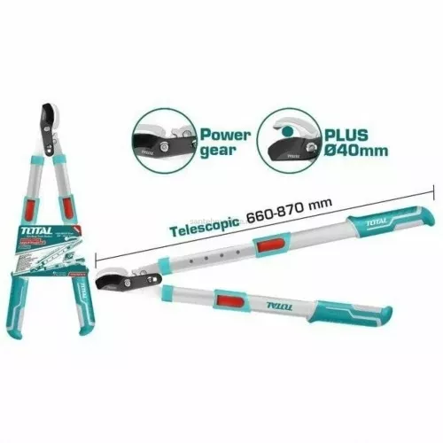 Секатор телескопический 650-850мм TOTAL (THTS1527416 ТОТАЛ)