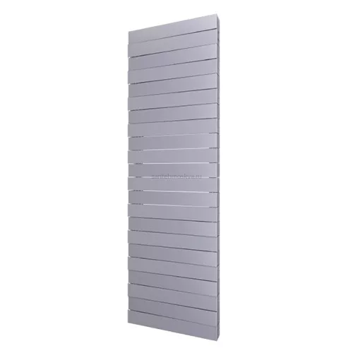 Радиатор биметаллический Royal Thermo Pianoforte Tower - 22 секций Silver Satin с боковым подключением (Роял Термо)