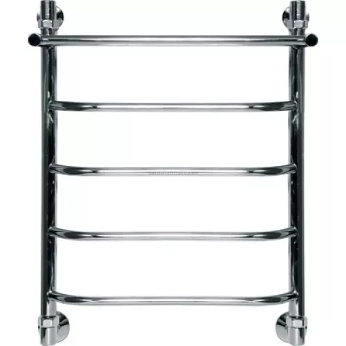 Водяной полотенцесушитель Ника Trapezium ЛТ ВП 600x600 5 с полкой Nika
