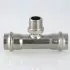 Пресс-тройник с наружной резьбой 54 х 1 1/4" х 54 мм из нержавеющей стали VTi.933.I.540754 VALTEC (ВАЛТЕК)