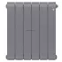 Радиатор биметаллический Royal Thermo Infinity 500 Silver Satin - 6 секции НС-1630002