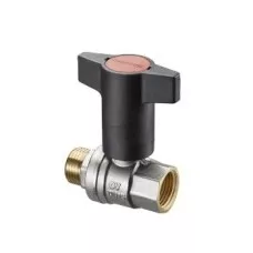 Кран шаровый 1 1/4" НВ маховик пластмассовый Optibal Oventrop 1077310 Кран шаровый 1 1/4" НВ маховик пластмассовый Optibal Oventrop 1077310
