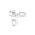 Унитаз подвесной GROHE Bau Ceramic, 39351000 альпин-белый Унитаз подвесной GROHE Bau Ceramic, 39351000 альпин-белый