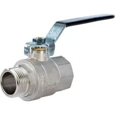 Кран шаровой полнопроходной ВР/НР 1 1/4", ручка рычаг Италия, SVB-0003-000032