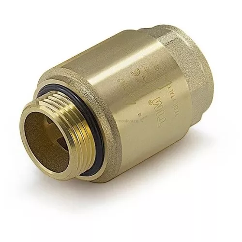 Обратный клапан пружинный 1" внутренняя - наружная, TIM JH-1012A