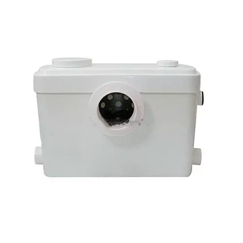 Канализационный насос Belamos (Беламос) KNS-6001 150 л/мин, Н-9.5, с ножами для унитаза/душевой кабины/раковины (приемник нержавейка)