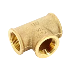 Тройник Viega 264246 равнопроходной ВР 3/4", бронза