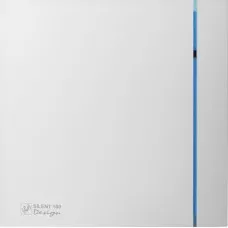 Вытяжной вентилятор Soler & Palau SILENT-100 CZ DESIGN, белый 8 Вт Вытяжной вентилятор Soler & Palau SILENT-100 CZ DESIGN, белый 8 Вт