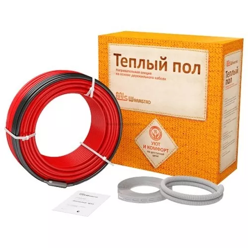 Нагревательный кабель (теплый пол) Warmstad WSS 95,0 м - 1360 Вт. (2206188)(Вармштад)