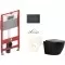 Инсталляция base K440407 + унитаз BelBagno UNO BB3105CHR/SC, безободковый