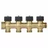 Регулирующий проходной коллектор Zeissler 3/4"х3/4" с 4 отводами ZSc.403.0504E