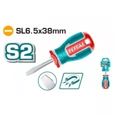 Шлицевая отвертка TOTAL (TSDSL6038 ТОТАЛ) Шлицевая отвертка TOTAL (TSDSL6038 ТОТАЛ)