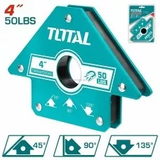Магнитный сварочный держатель 4" TOTAL (TAMWH50042 ТОТАЛ) Магнитный сварочный держатель 4" TOTAL (TAMWH50042 ТОТАЛ)