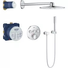 Душевой комплект Grohe Grohtherm SmartControl 34705000 с внутренней частью Душевой комплект Grohe Grohtherm SmartControl 34705000 с внутренней частью
