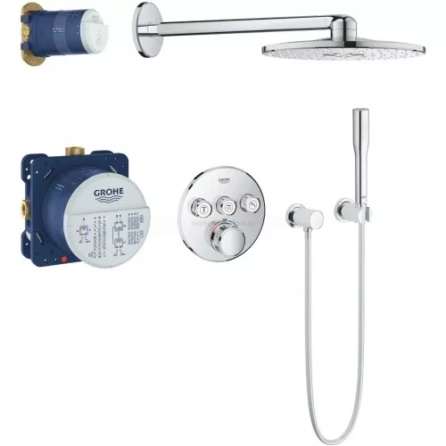 Душевой комплект Grohe Grohtherm SmartControl 34705000 с внутренней частью