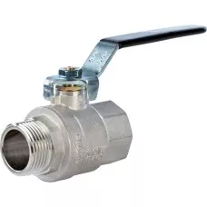 Кран шаровой полнопроходной ВР/НР 1/2", ручка рычаг Италия, SVB-0003-000015 Кран шаровой полнопроходной ВР/НР 1/2", ручка рычаг Италия, SVB-0003-000015