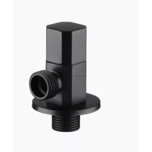 Вентиль угловой с отражателем 1/2" VER36-C черный