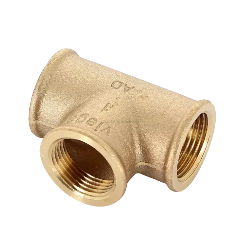 Тройник Viega 264260 равнопроходной ВР 1", бронза (Виега)