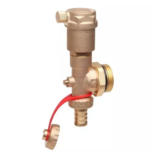 Автоматический воздухоотводчик Danfoss 088U0785 с сливным краном FHF-EA (Данфосс)