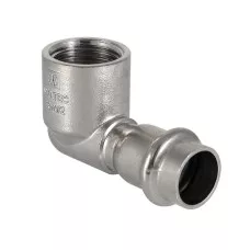 Угольник нержавеющая сталь Valtec 35 мм x 1 ВР, VTi.952.I.003506