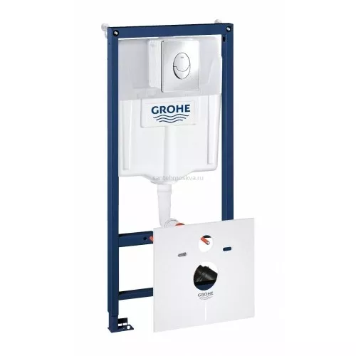 Инсталляция для унитаза GROHE Rapid SL 38750001, комплект 4 в 1, монтажная высота 1.13 м (Грое)