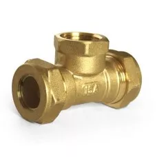 Тройник для гофрированных труб ВР 32х1"1/4"х32 Тройник для гофрированных труб ВР 32х1"1/4"х32