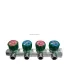 Коллектор FAR FK 3824 3412TP регулирующий проходной ВР-НР 3/4"х1/2" с 4 отводами Коллектор FAR FK 3824 3412TP регулирующий проходной ВР-НР 3/4"х1/2" с 4 отводами