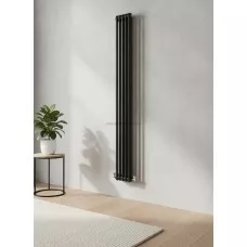 Радиатор отопления Tub. 2180/4 антрацит с боковым подключением Радиатор отопления Tub. 2180/4 антрацит с боковым подключением