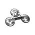 Присоска вакуумная тройная для стекла и плитки FULLER FS3-125 3х125 190кг