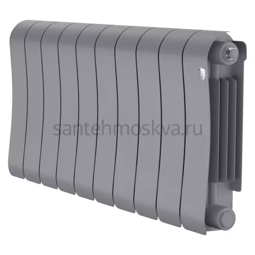 Радиатор биметаллический Royal Thermo Infinity 300 Silver Satin - 10 секции НС-1683532