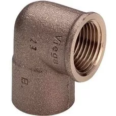 Угольник Viega 107581 ВР медный под пайку 22х3/4"