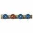 Регулирующий проходной коллектор Zeissler 3/4"х3/4" с 4 отводами ZSc.403.0504E