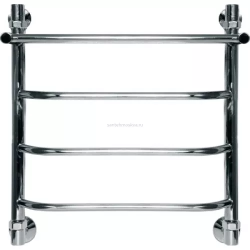 Водяной полотенцесушитель Ника Trapezium ЛТ ВП 500x500 4 с полкой Nika