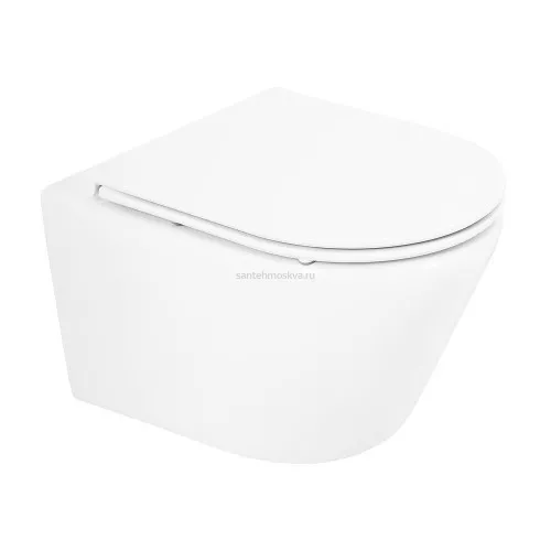 Унитаз подвесной безободковый BelBagno TRE, BB8001CHR/SC