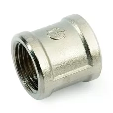 Муфта ВВ 1 1/4" никелированная Италия SFT-0006-114114 Муфта ВВ 1 1/4" никелированная Италия SFT-0006-114114