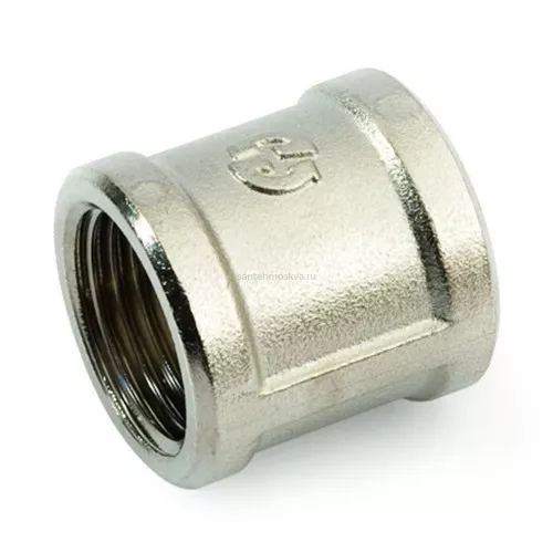 Муфта ВВ 1/2" никелированная SFT-0006-001212 от итальянского производителя