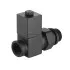 Набор дизайн-вентилей Royal Thermo CUBE 1/2" черный, RTE 56.0006, НС-1422575