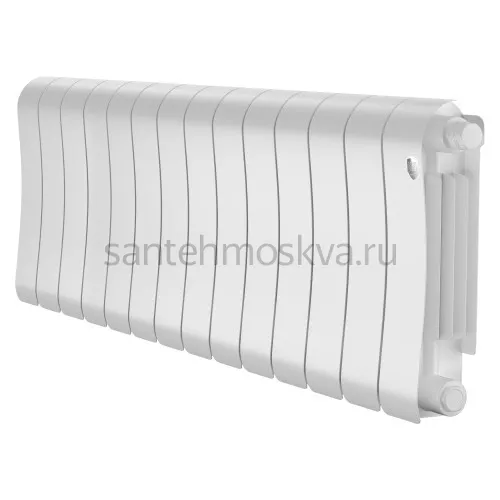 Радиатор биметаллический Royal Thermo Infinity 300 Bianco Traffico VR80 - 14 секции НС-1696335