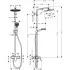 Душевая стойка Hansgrohe Crometta S 240 1jet Showerpipe EcoSmart 27269000 9л